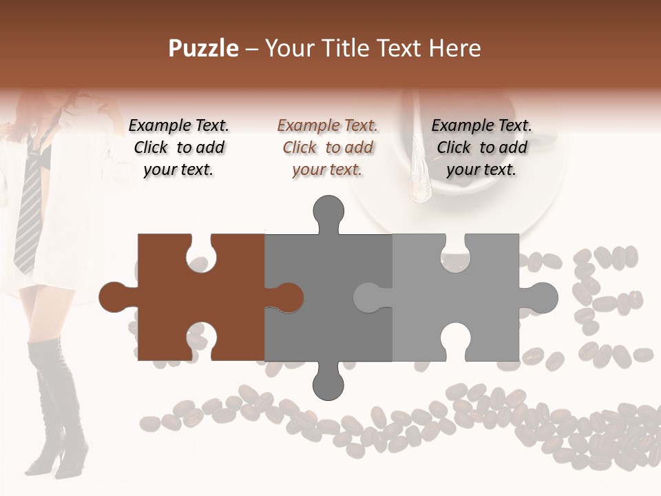 Good Looking Beautiful White PowerPoint Template