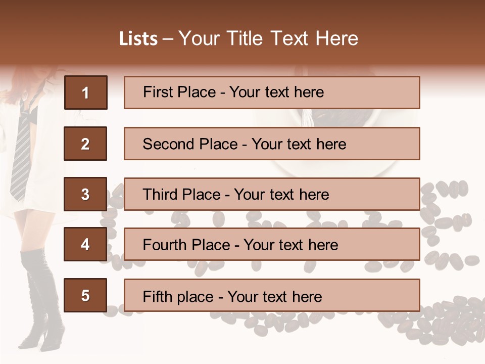 Good Looking Beautiful White PowerPoint Template