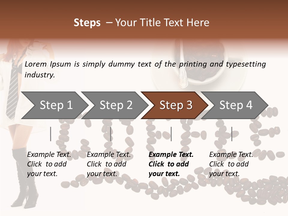 Good Looking Beautiful White PowerPoint Template