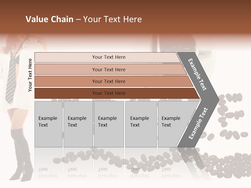 Good Looking Beautiful White PowerPoint Template