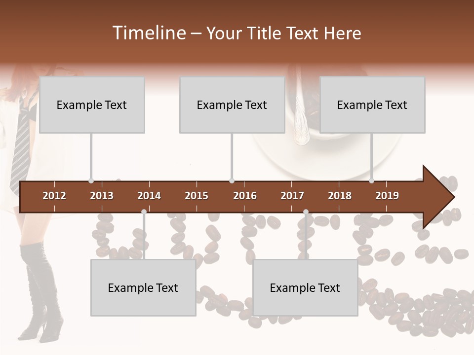 Good Looking Beautiful White PowerPoint Template