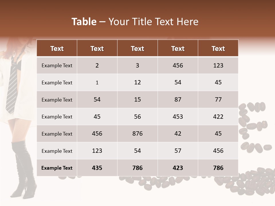 Good Looking Beautiful White PowerPoint Template