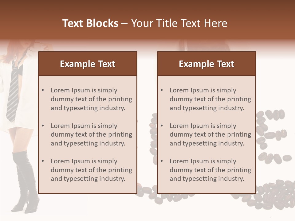 Good Looking Beautiful White PowerPoint Template