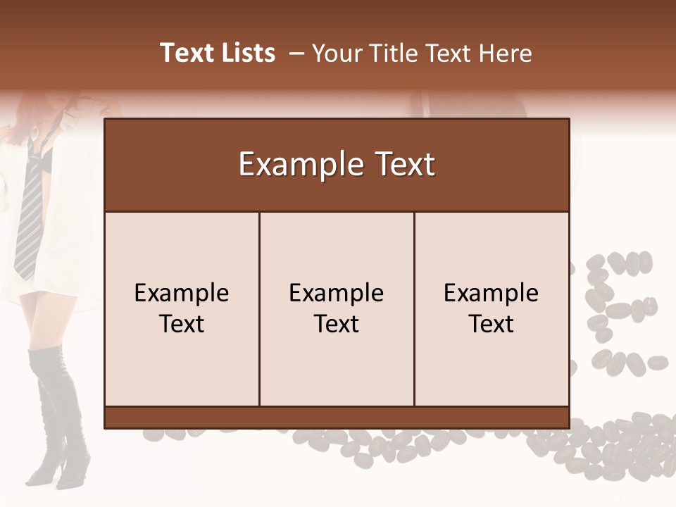Good Looking Beautiful White PowerPoint Template