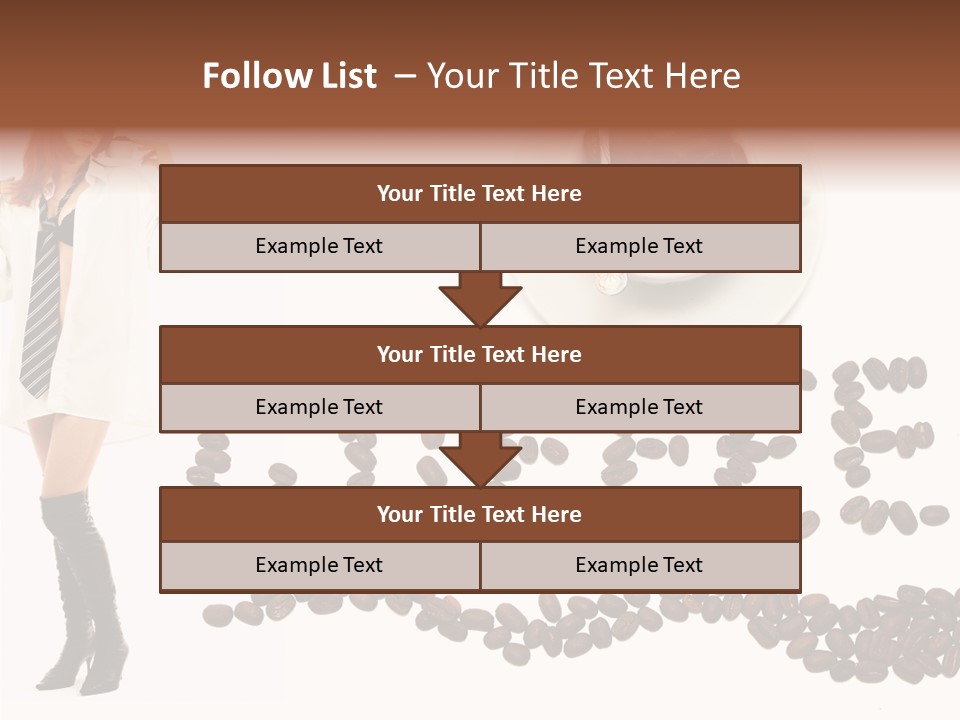 Good Looking Beautiful White PowerPoint Template
