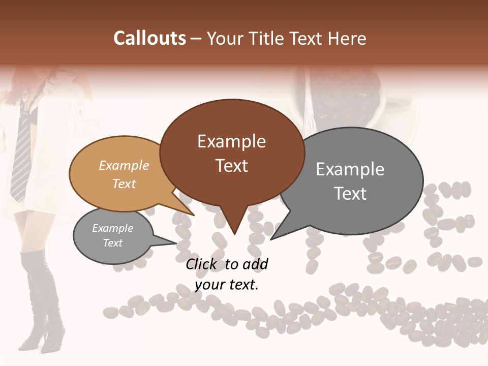 Good Looking Beautiful White PowerPoint Template