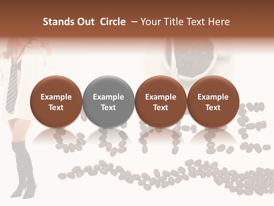 Good Looking Beautiful White PowerPoint Template