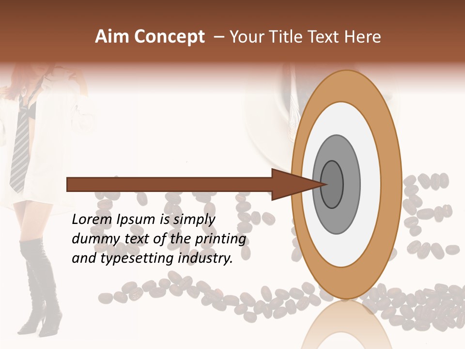 Good Looking Beautiful White PowerPoint Template