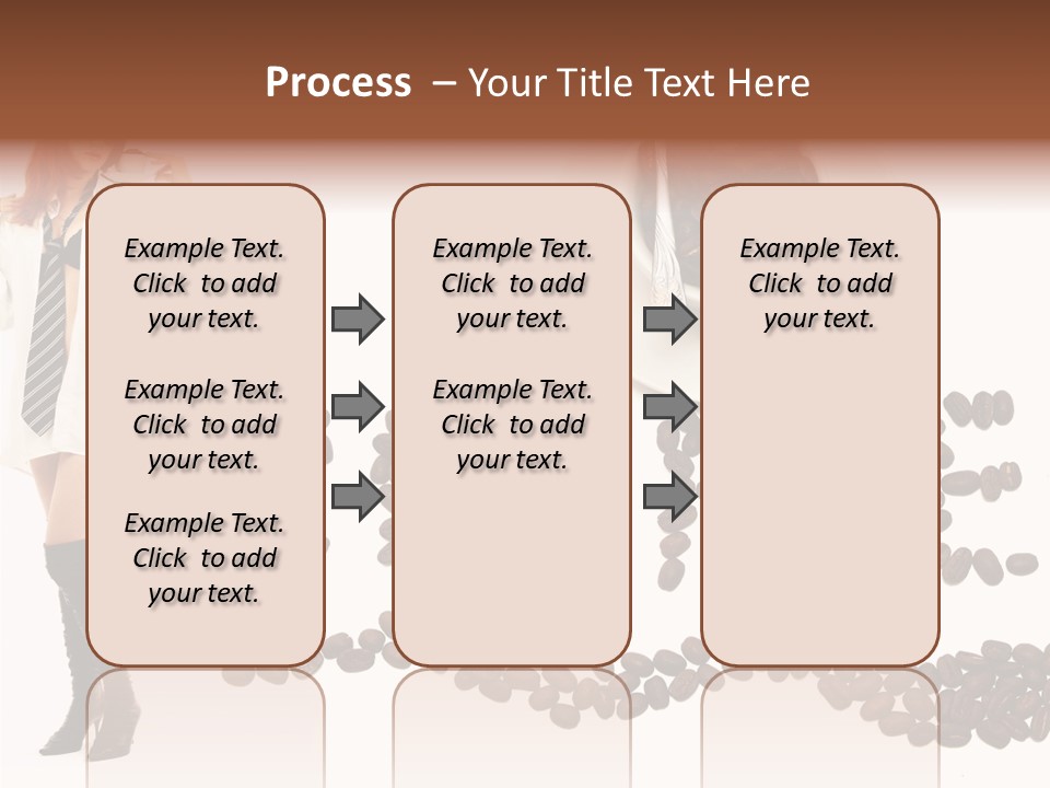 Good Looking Beautiful White PowerPoint Template