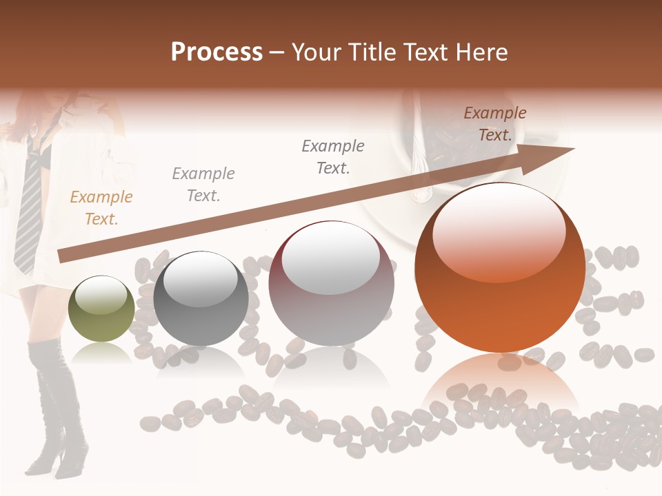 Good Looking Beautiful White PowerPoint Template