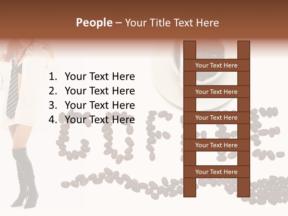 Good Looking Beautiful White PowerPoint Template