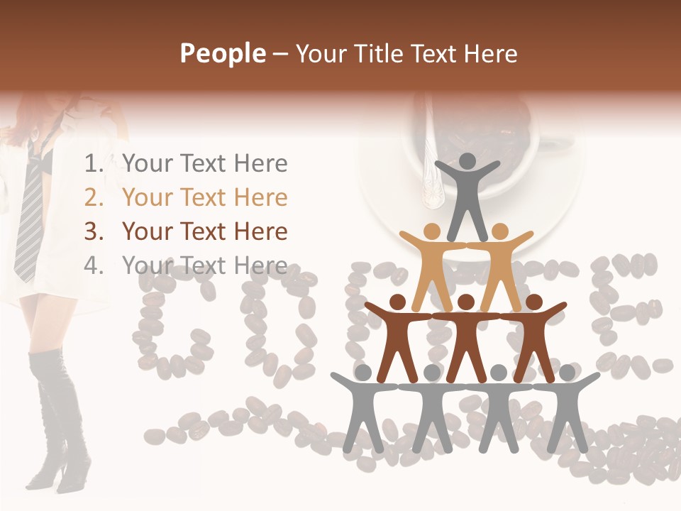Good Looking Beautiful White PowerPoint Template