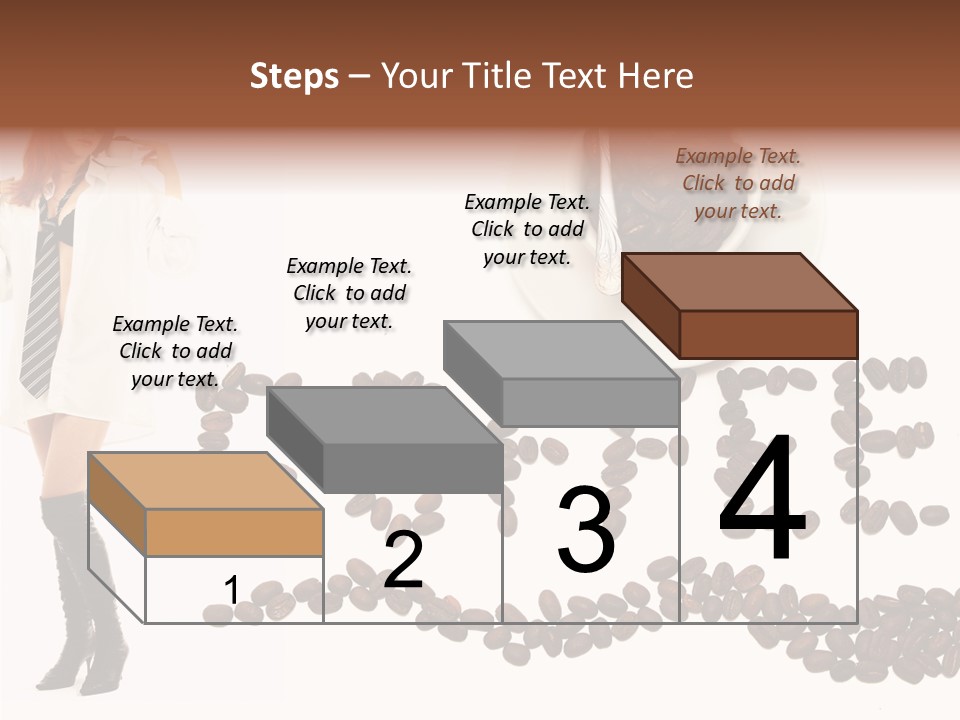 Good Looking Beautiful White PowerPoint Template