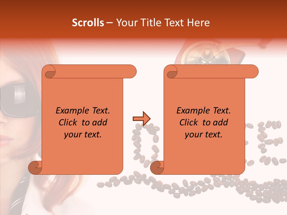 Tradition Brown Shirt PowerPoint Template