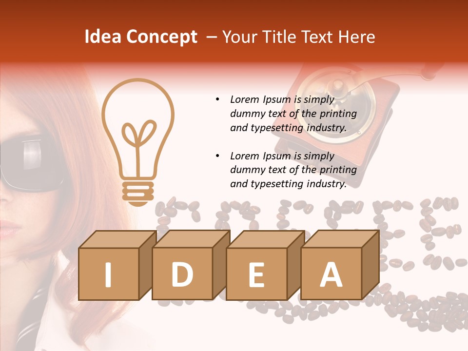 Tradition Brown Shirt PowerPoint Template