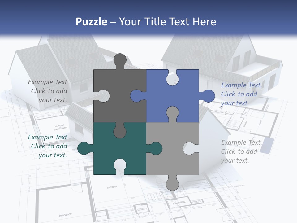 Drawing Construction Graph PowerPoint Template