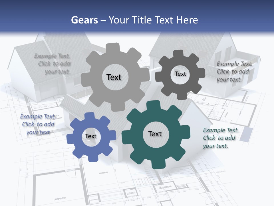 Drawing Construction Graph PowerPoint Template