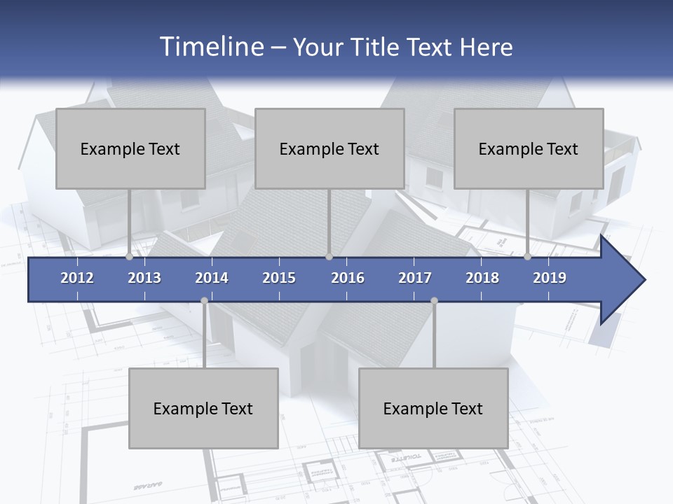 Drawing Construction Graph PowerPoint Template