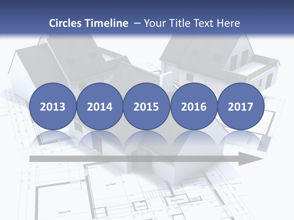 Drawing Construction Graph PowerPoint Template