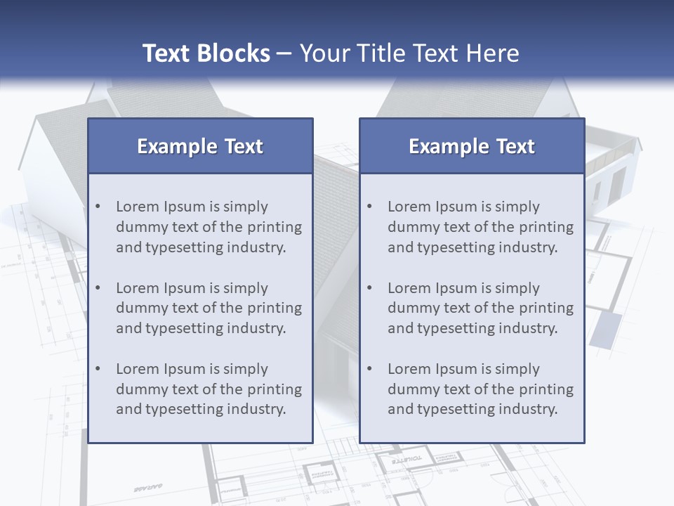 Drawing Construction Graph PowerPoint Template
