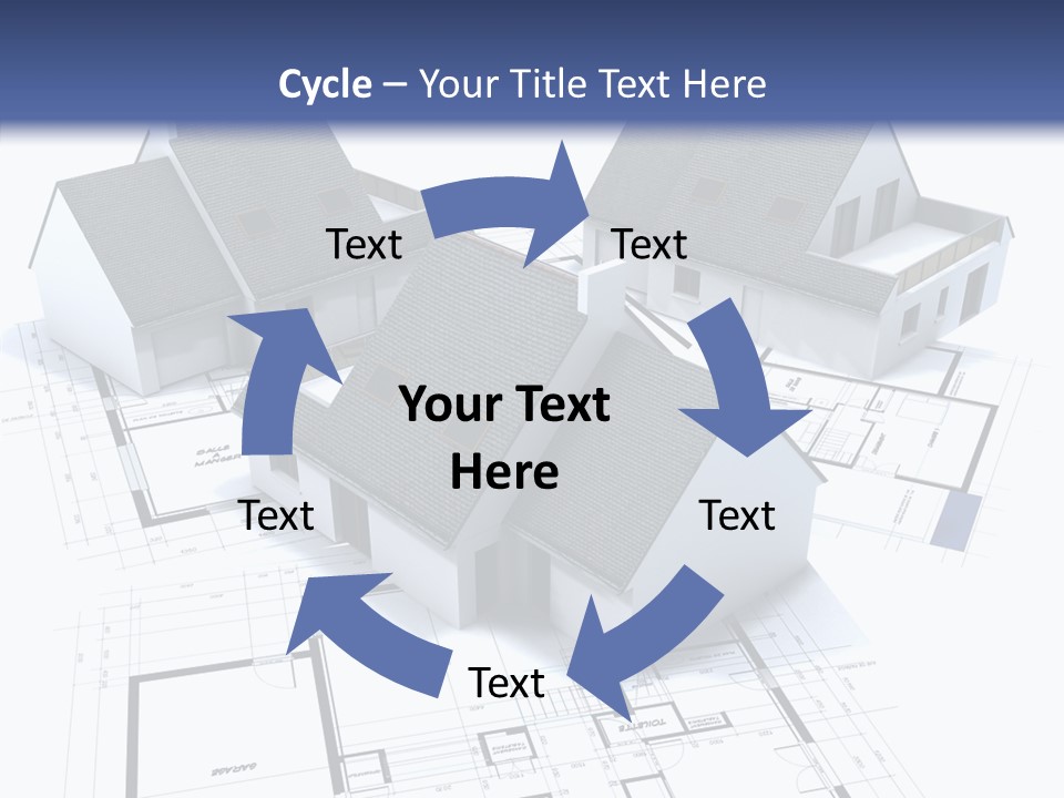 Drawing Construction Graph PowerPoint Template