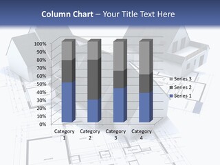 Drawing Construction Graph PowerPoint Template