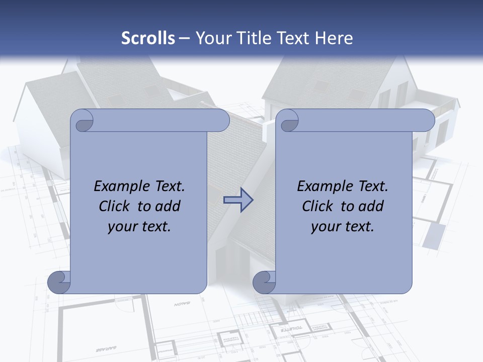 Drawing Construction Graph PowerPoint Template