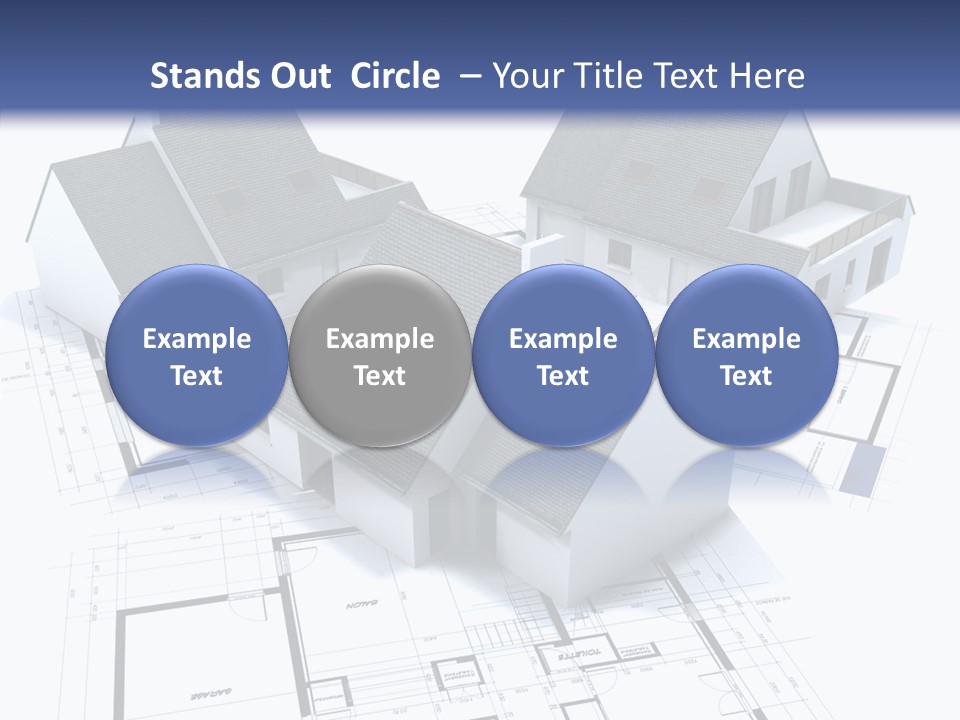 Drawing Construction Graph PowerPoint Template