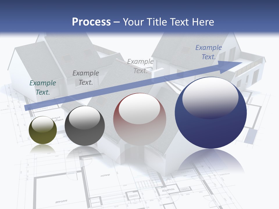 Drawing Construction Graph PowerPoint Template