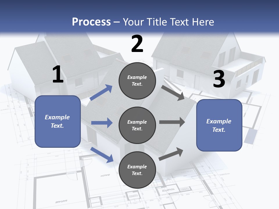 Drawing Construction Graph PowerPoint Template