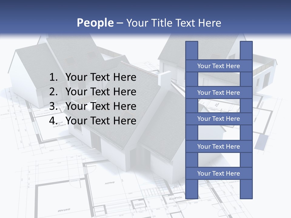 Drawing Construction Graph PowerPoint Template