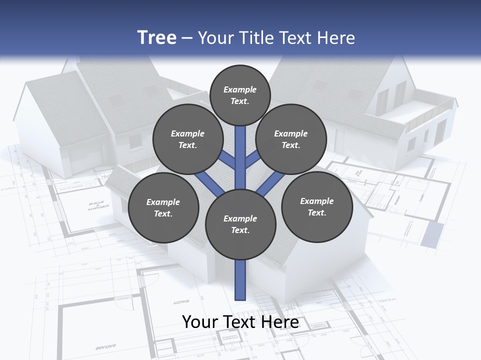 Drawing Construction Graph PowerPoint Template