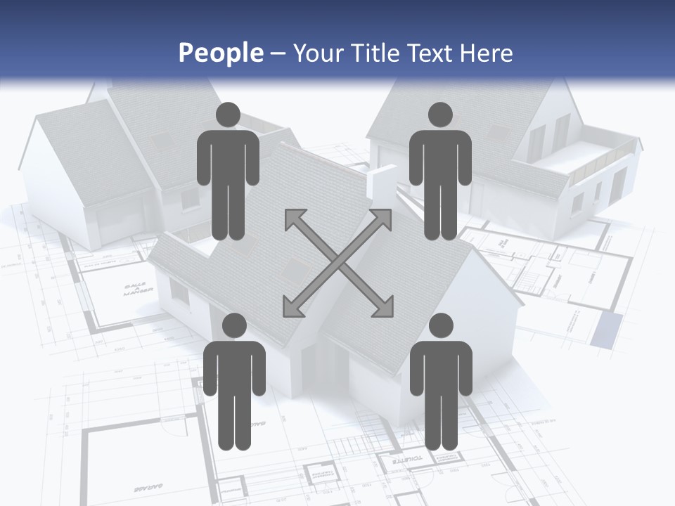 Drawing Construction Graph PowerPoint Template