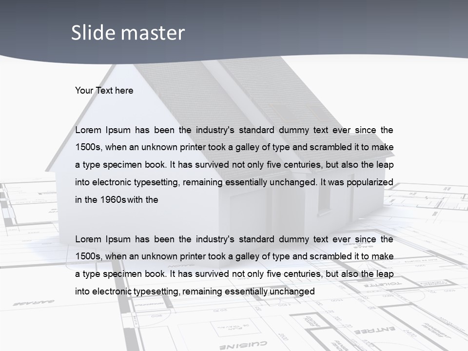 Plan Forest Plot PowerPoint Template