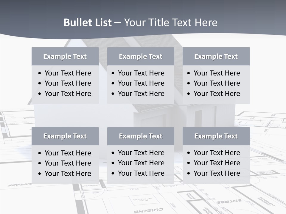 Plan Forest Plot PowerPoint Template