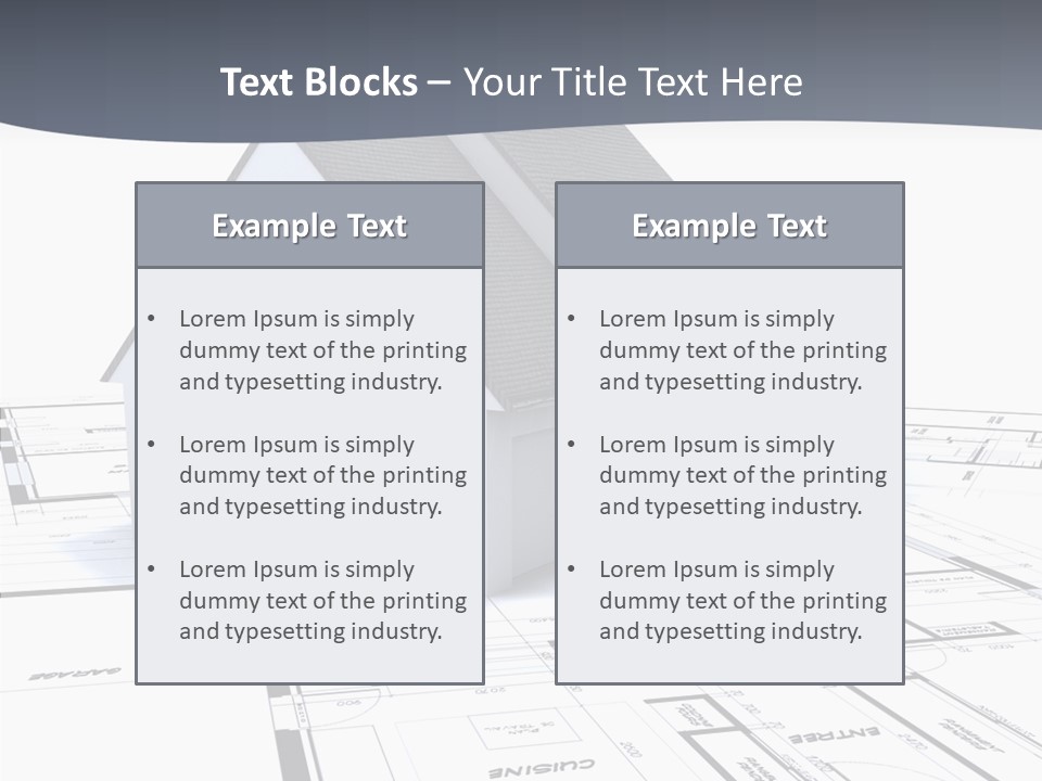 Plan Forest Plot PowerPoint Template