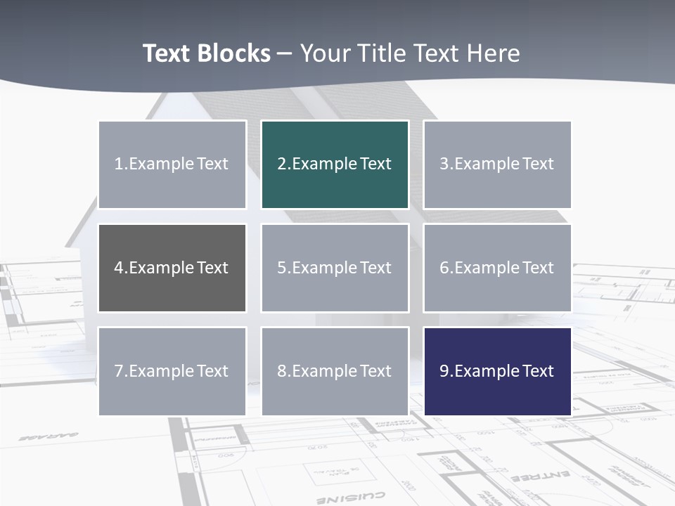 Plan Forest Plot PowerPoint Template