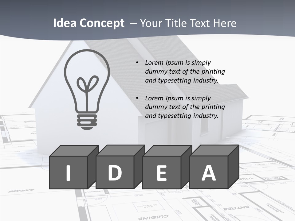 Plan Forest Plot PowerPoint Template