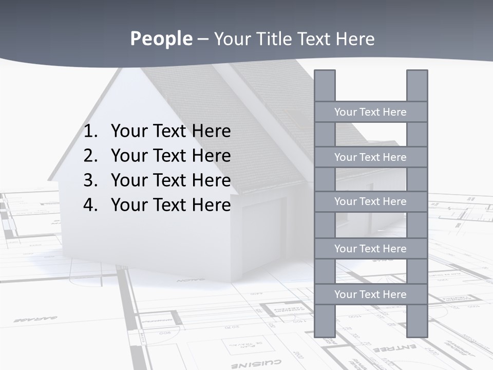 Plan Forest Plot PowerPoint Template