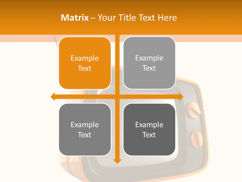 Old Channel Equipment PowerPoint Template