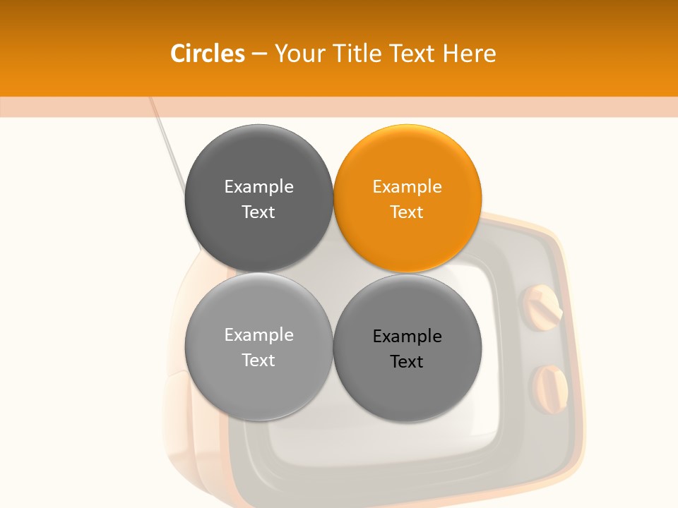 Old Channel Equipment PowerPoint Template