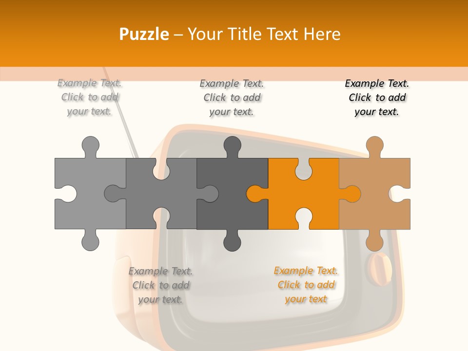 Old Channel Equipment PowerPoint Template