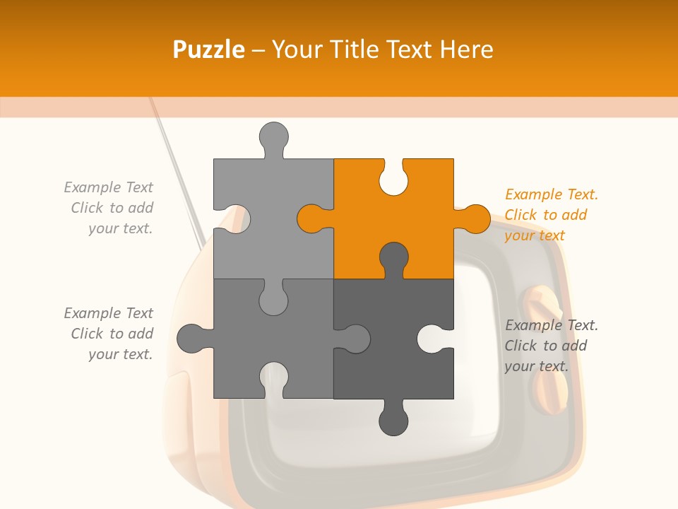Old Channel Equipment PowerPoint Template