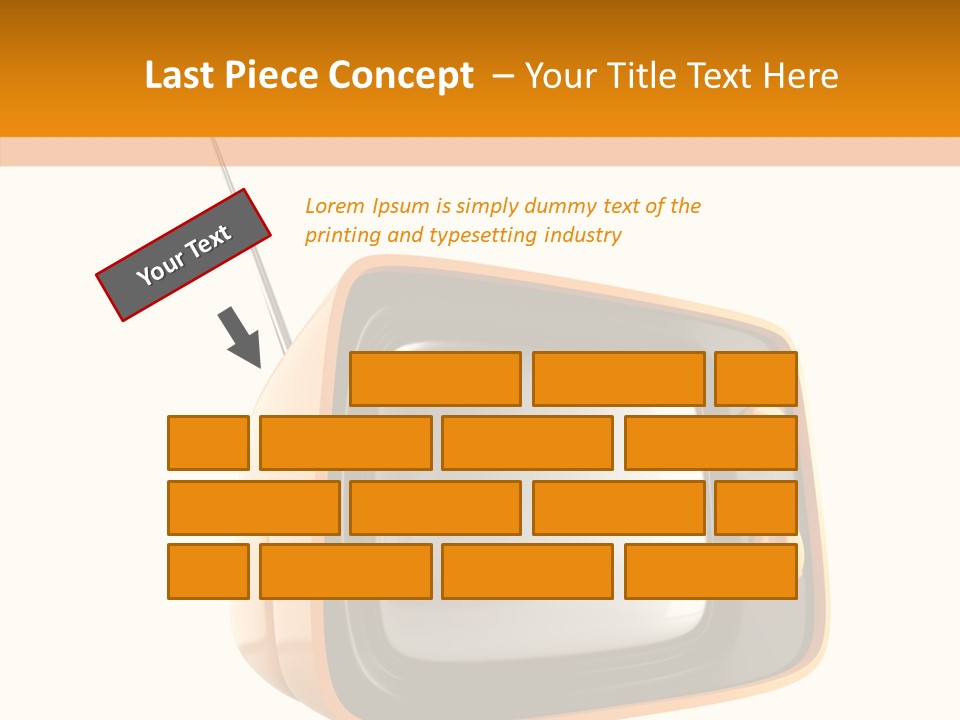 Old Channel Equipment PowerPoint Template