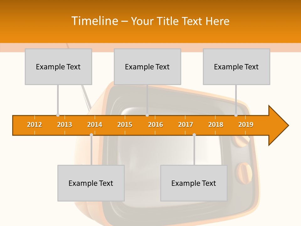 Old Channel Equipment PowerPoint Template