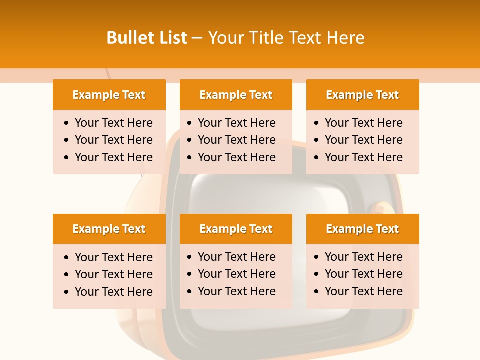 Old Channel Equipment PowerPoint Template