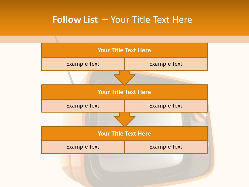 Old Channel Equipment PowerPoint Template