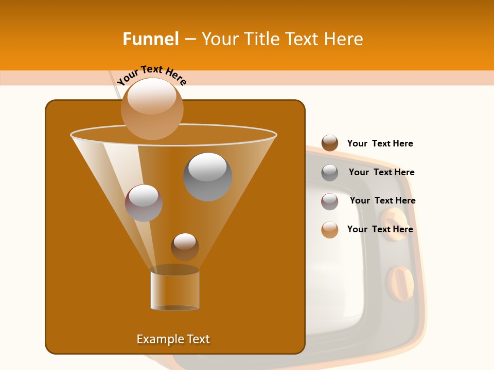 Old Channel Equipment PowerPoint Template