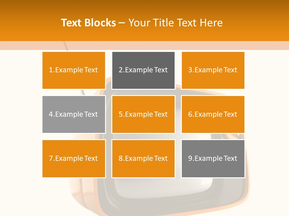 Old Channel Equipment PowerPoint Template