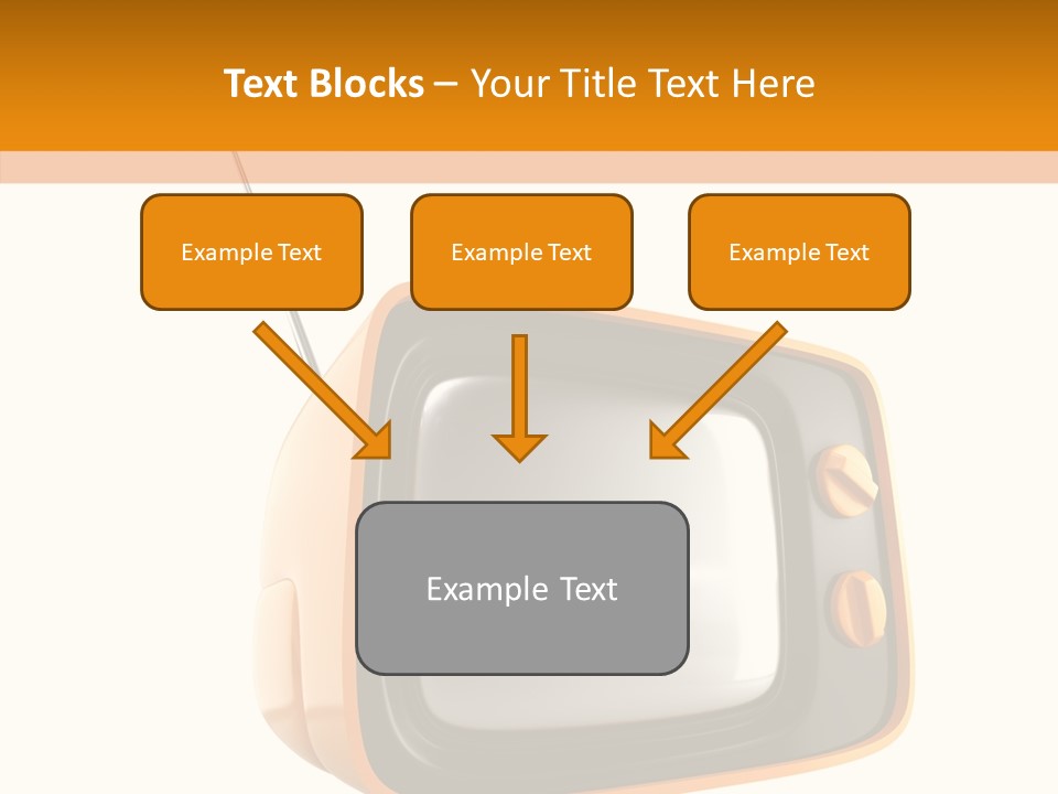 Old Channel Equipment PowerPoint Template